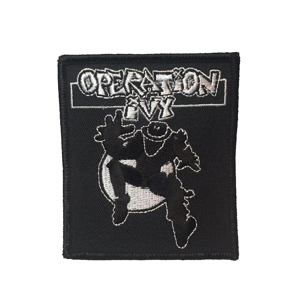 Ska Man Embroidered Patch
