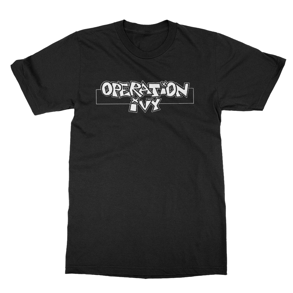 Logo T-Shirt (Black) – Operation Ivy Logo T-Shirt (Black) – Operation Ivy